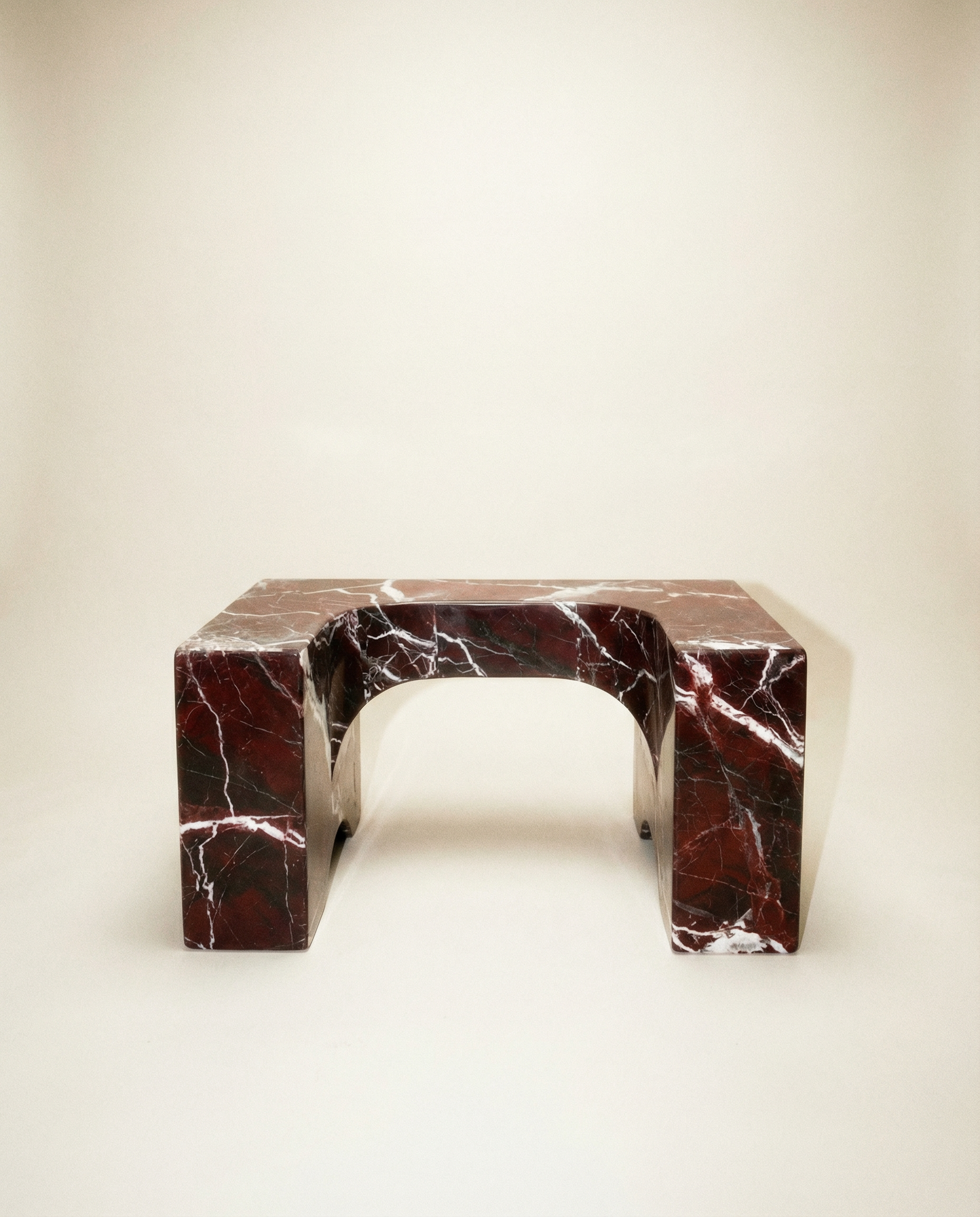 Rosso Levanto Stool